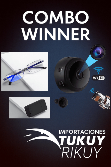 LENTES TR90 + MINI CAMARA ESPIA